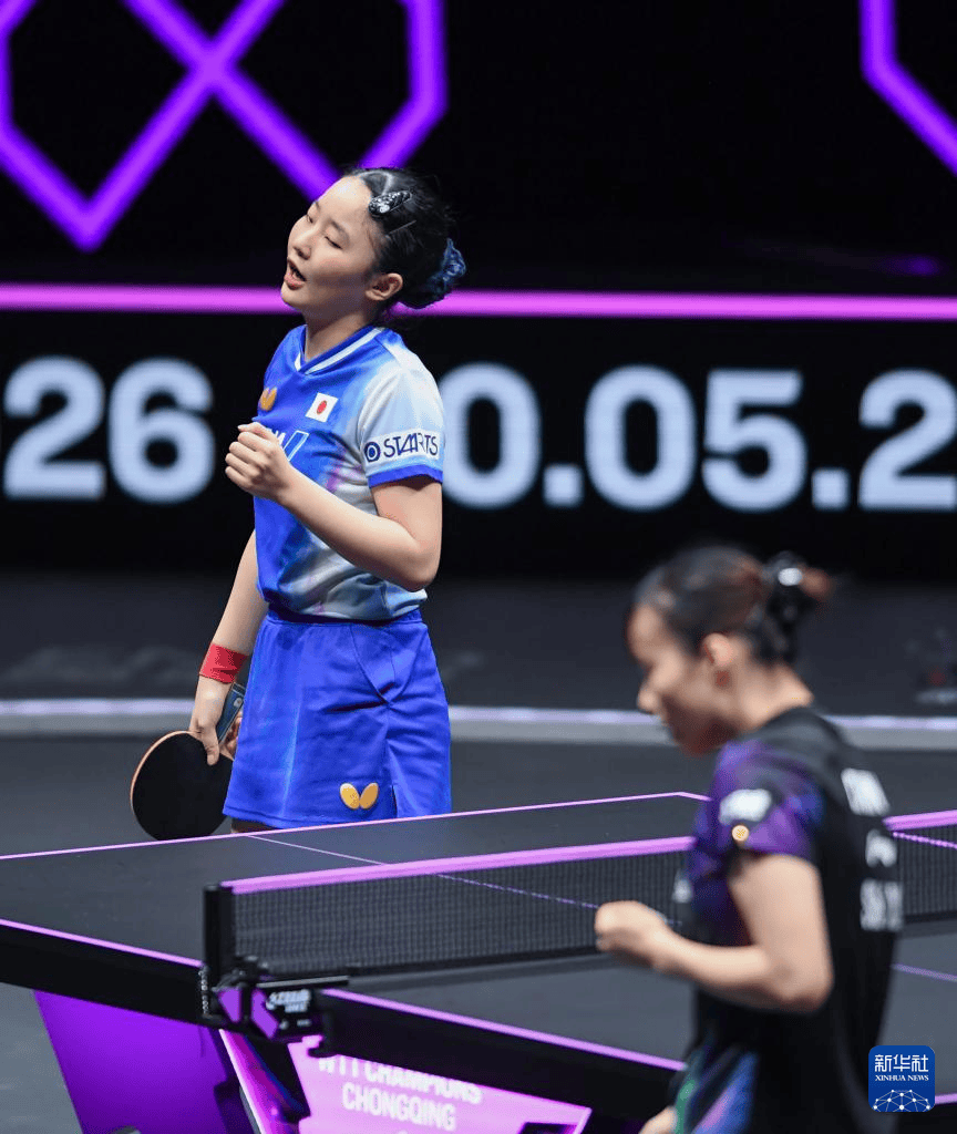 WTT重庆冠军赛：石洵瑶止步八强